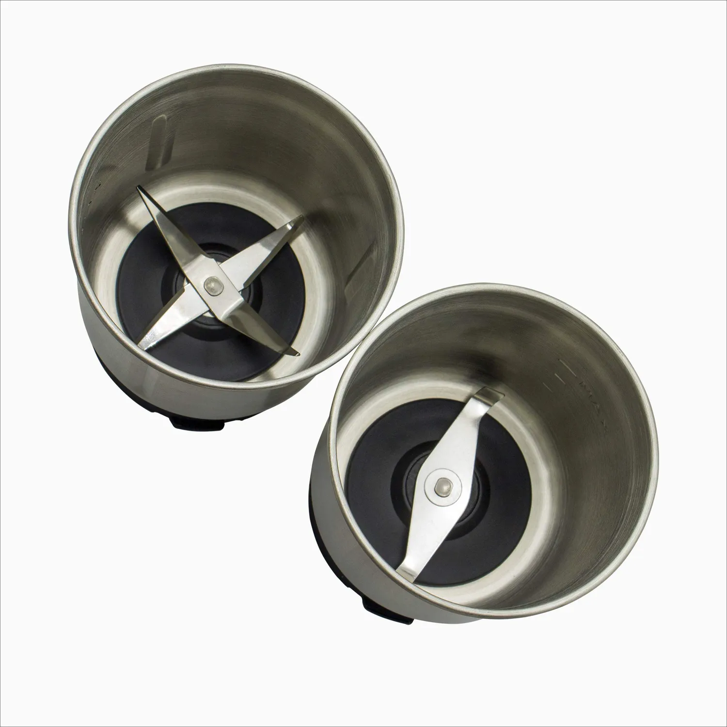 MPM MMK-06M moulin à café électrique 2 x 70 g inox