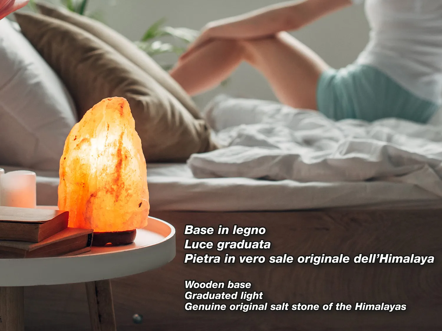 Beper P201UTP100 lampe sel Himalaya variateur