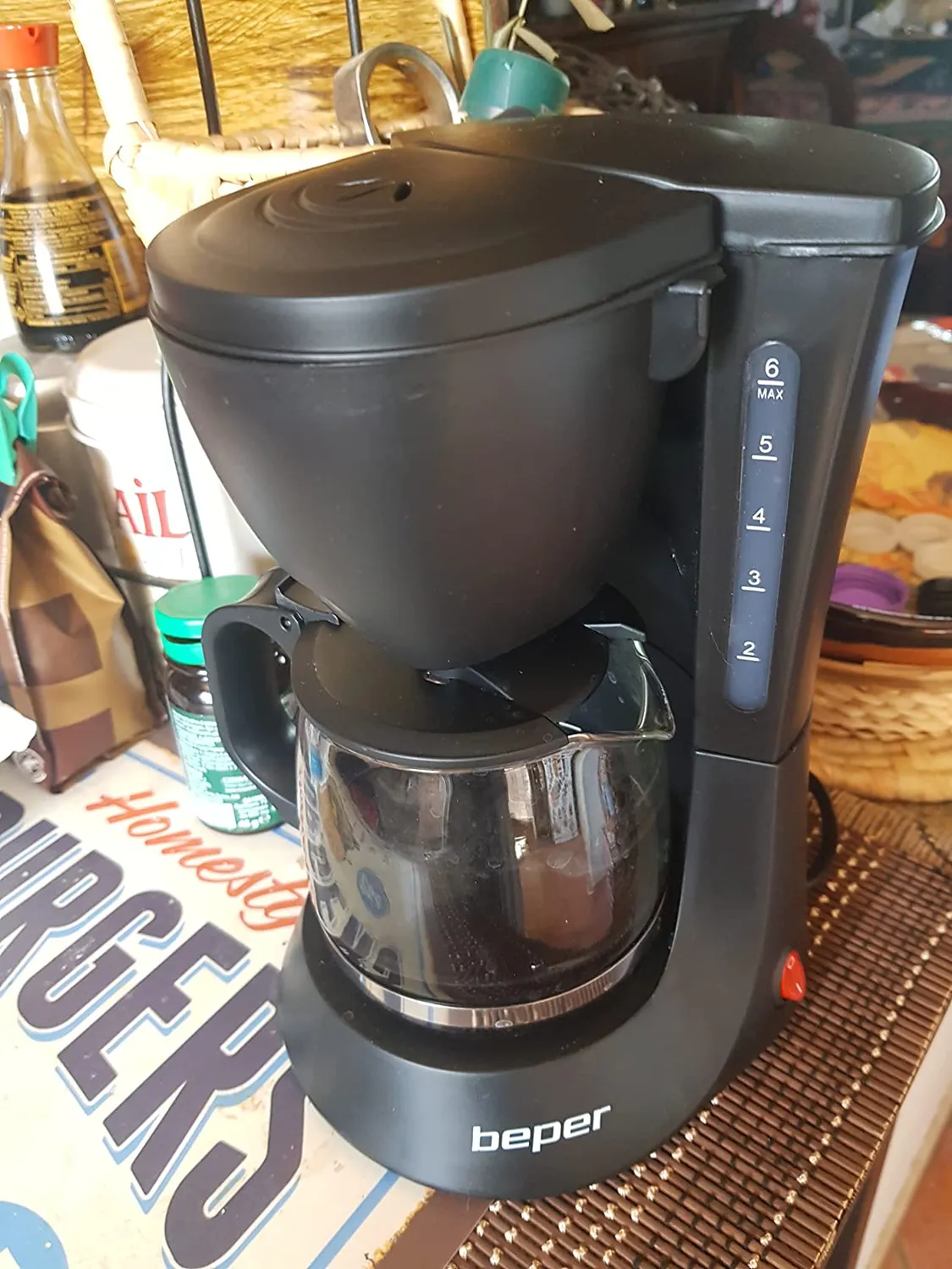 Beper BC.060 cafetière filtre 600 ml 4 tasses