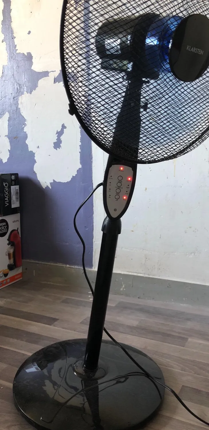 Klarstein Summerjam ventilateur sur pied gris 41 cm