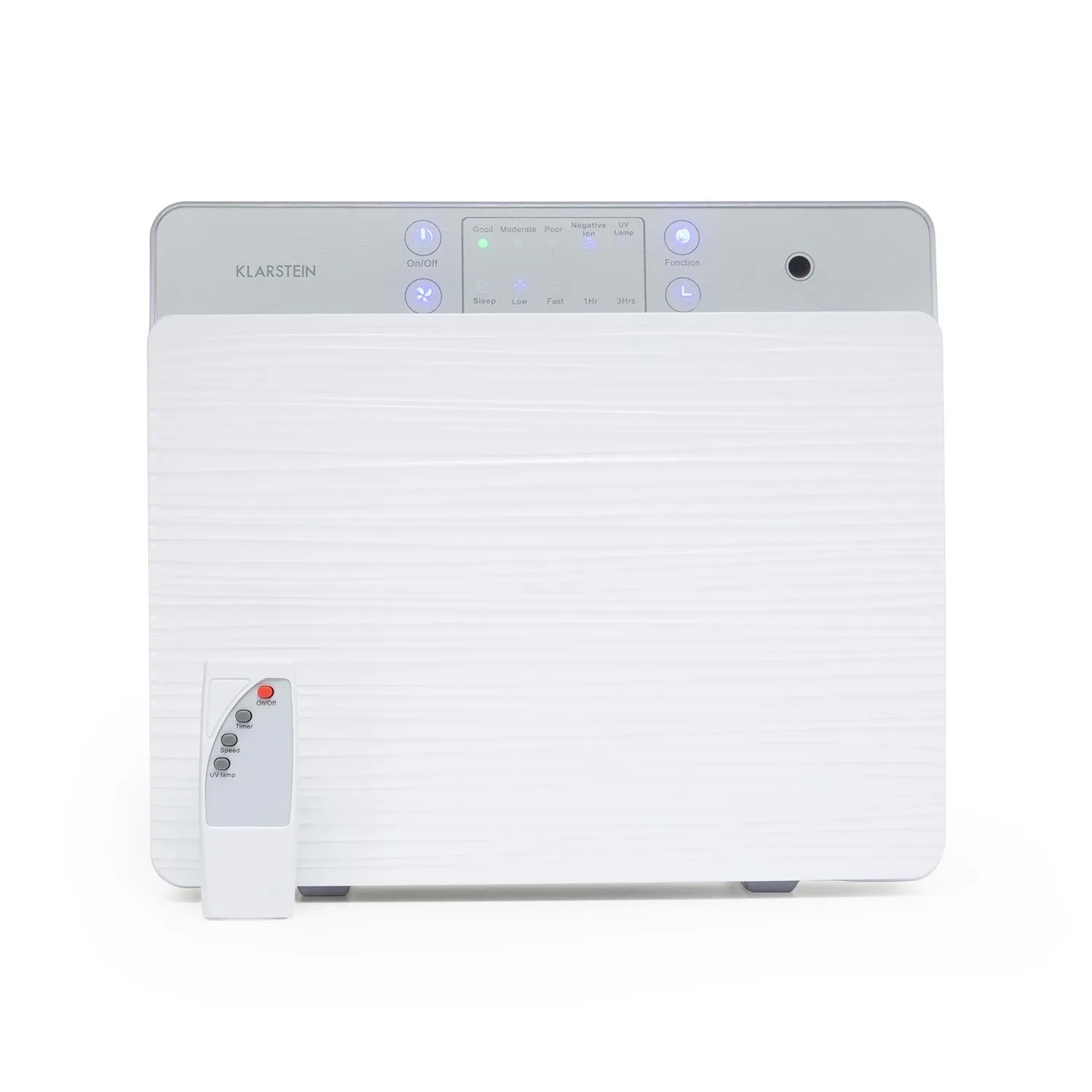 Klarstein Dalmatien Purificateur d'air ioniseur UV blanc