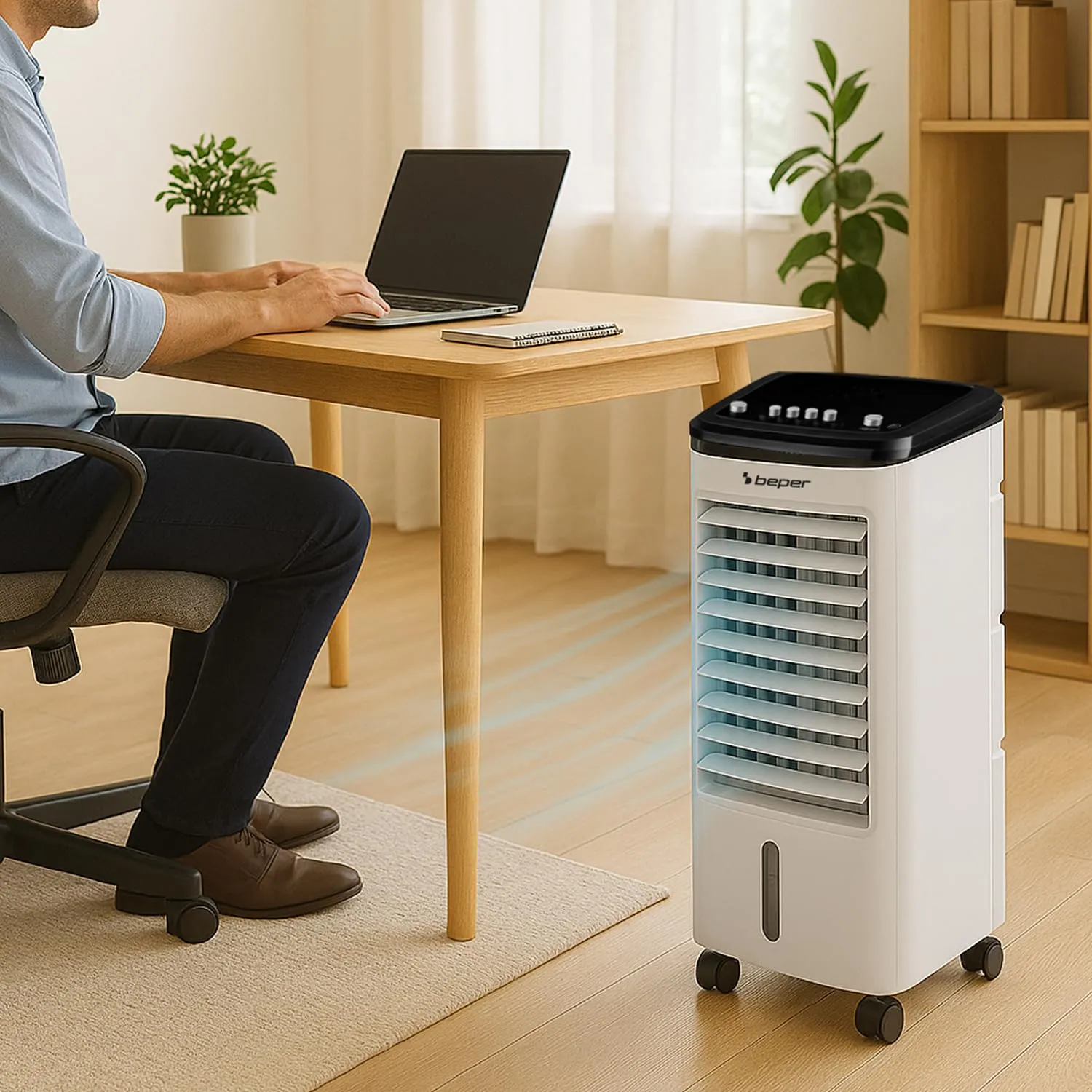 Beper Polar Jet P206RAF301 rafraîchisseur d'air 4L 65W