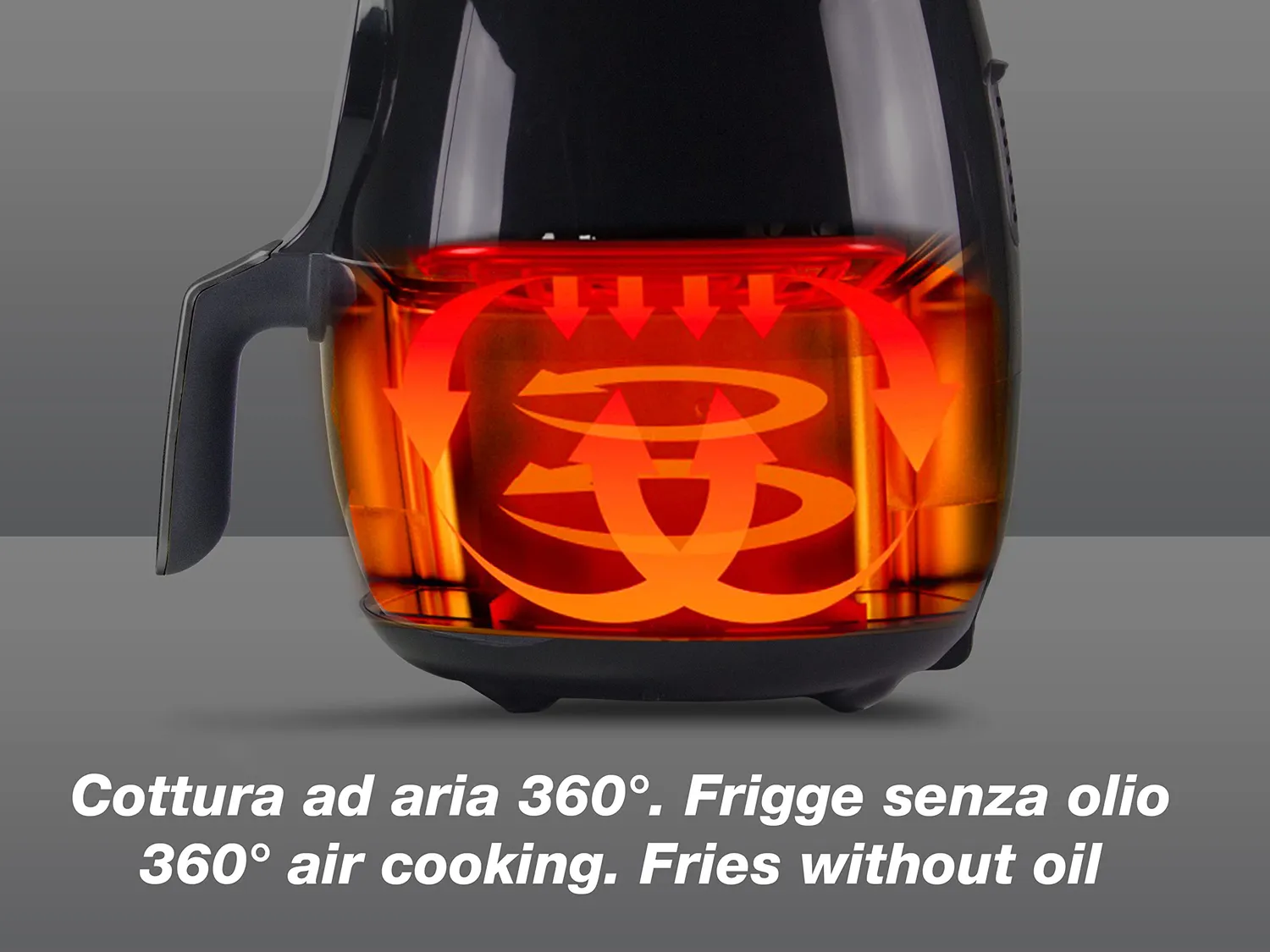 Beper P101FRI050 friteuse sans huile noire 5 L tactile