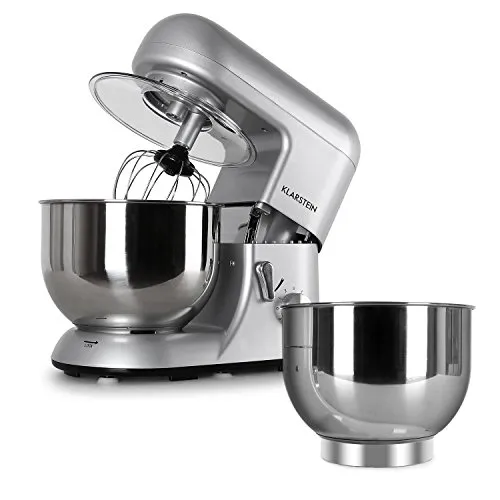 Klarstein Bella Argentea robot cuisine 5,2 L argenté