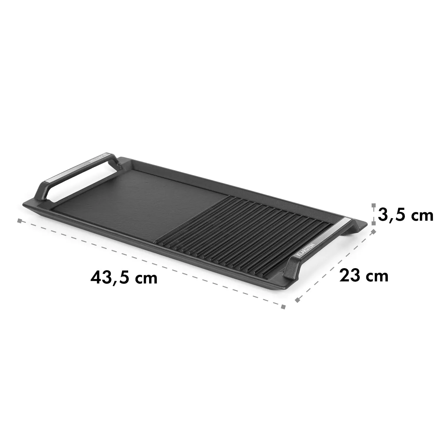 Klarstein Delicatessa plaque grill induction 43,5 x 23 cm antiadhésive