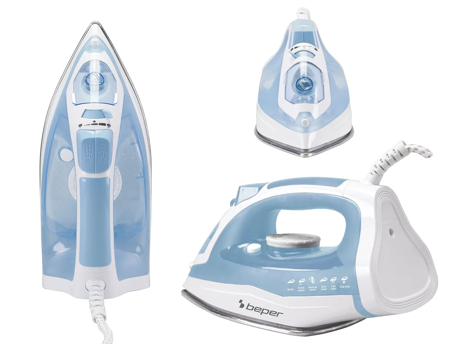 Beper P204FER002 fer à repasser vapeur 2400 W 280 ml