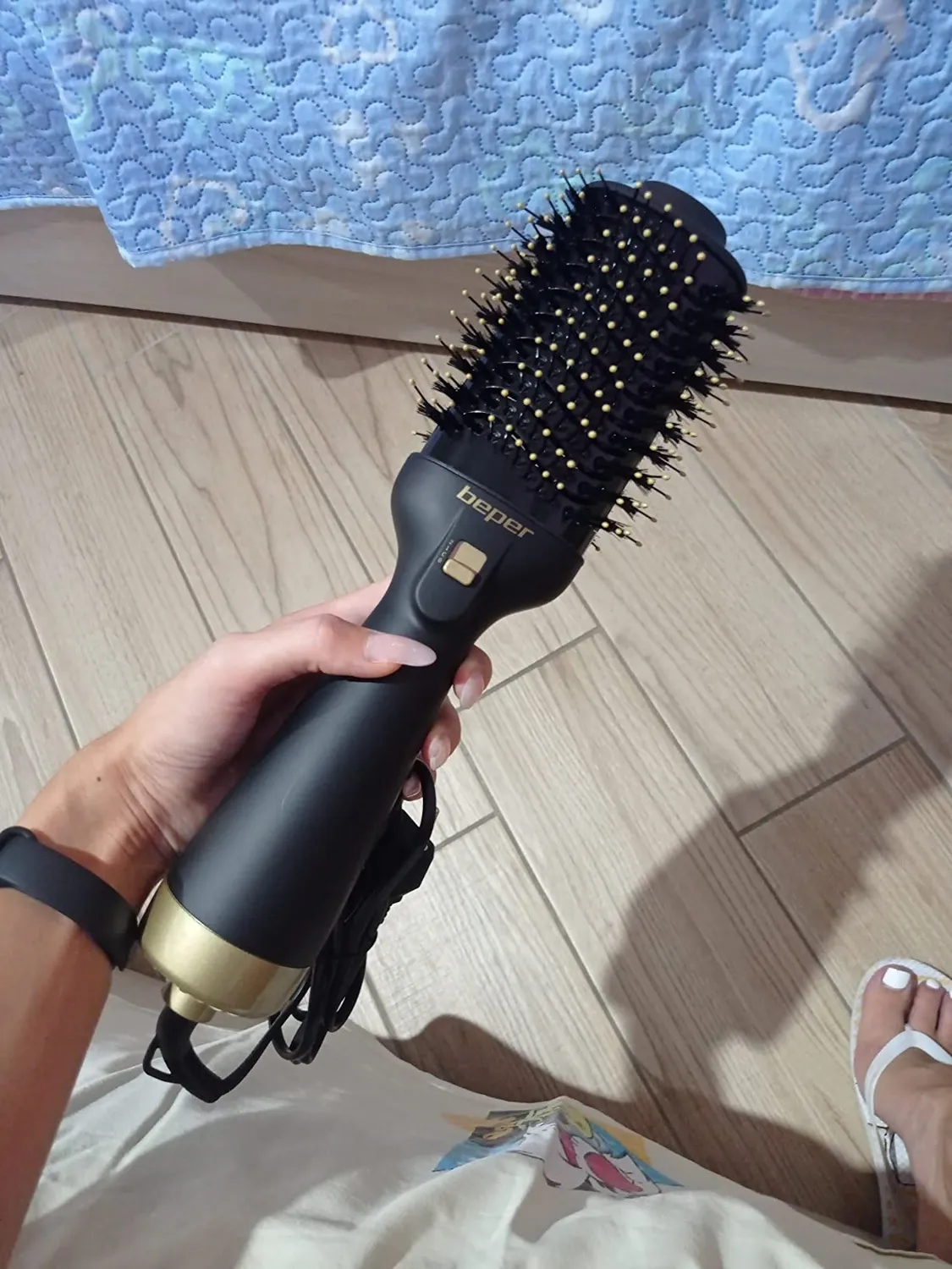 Beper P301PIS100 brosse soufflante 1300 W ionique