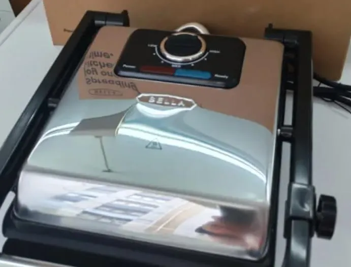 La Bella presse à panini grill sandwich inox 1400W