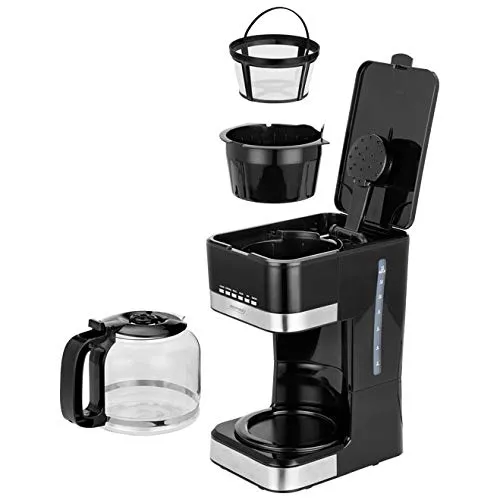 MPM MKW-05 cafetière filtre programmable 1,8 L noire