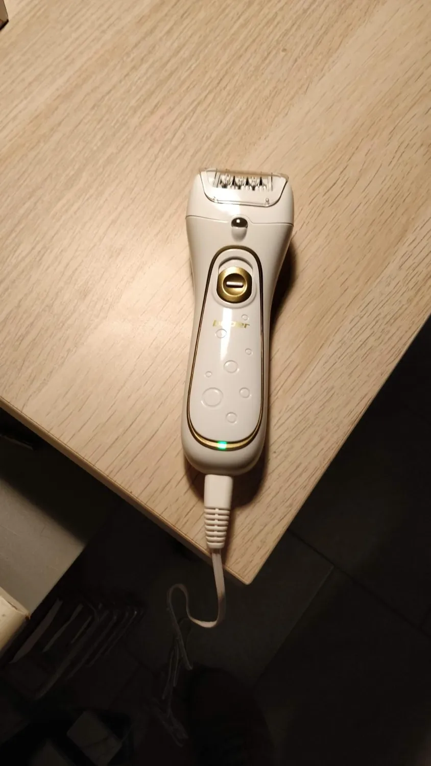 Beper 3BEPI001 Épilateur 2 en 1 Rechargeable Rasoir Lumière
