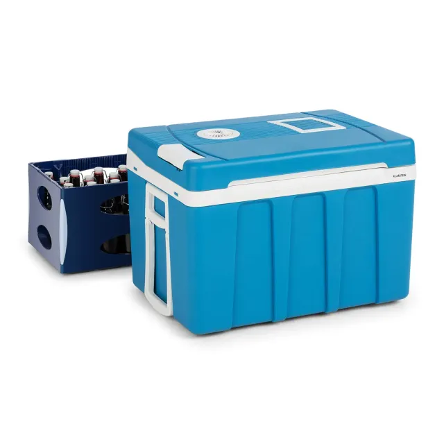Klarstein BeerPacker glacière 50 L bleue 12V/230V roulettes
