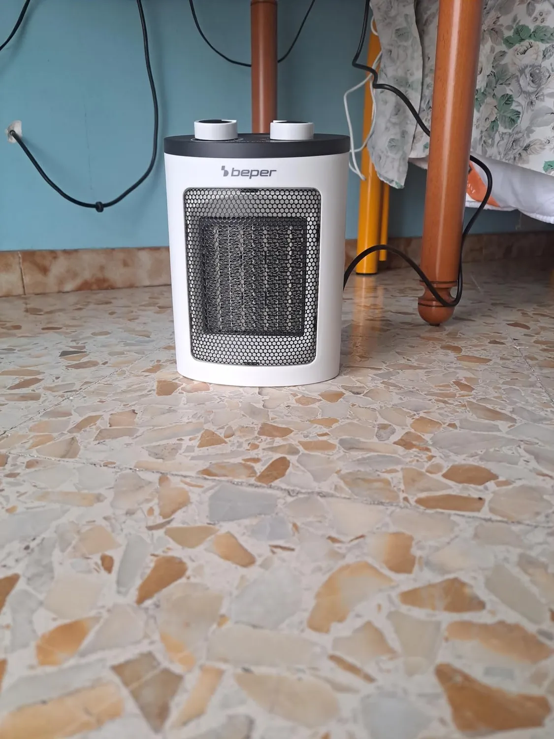 Beper RI.080 chauffage soufflant céramique 1500 W blanc