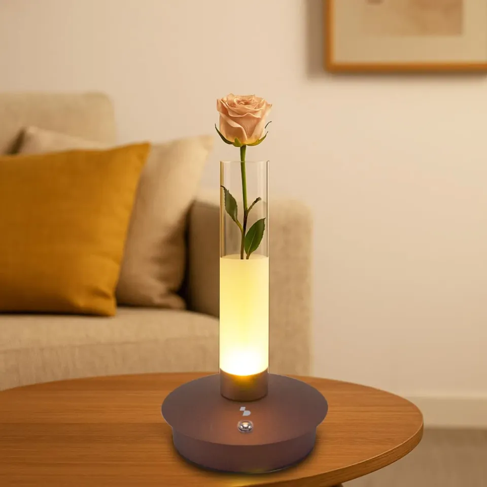 Beper Flora P207ILI550 lampe de table vase lumineux tactile