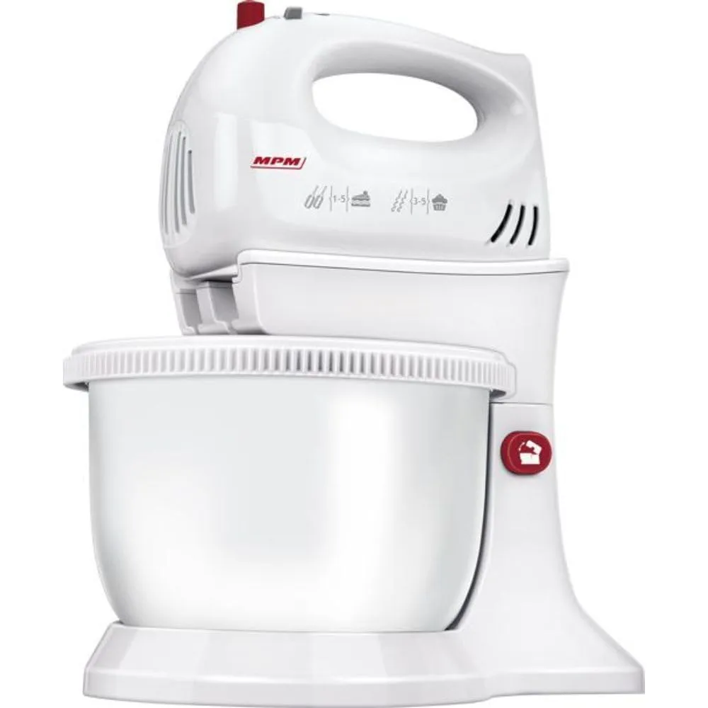 MPM MMR-16Z batteur pâtissier bol 3,4 L blanc 750 W