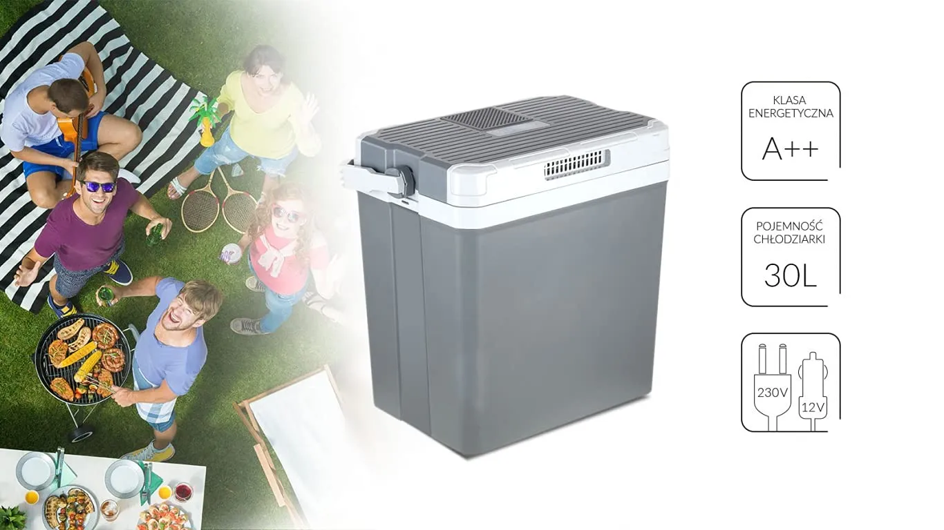 MPM 35-CBM-09Y Glacière électrique 30 L chaud et froid