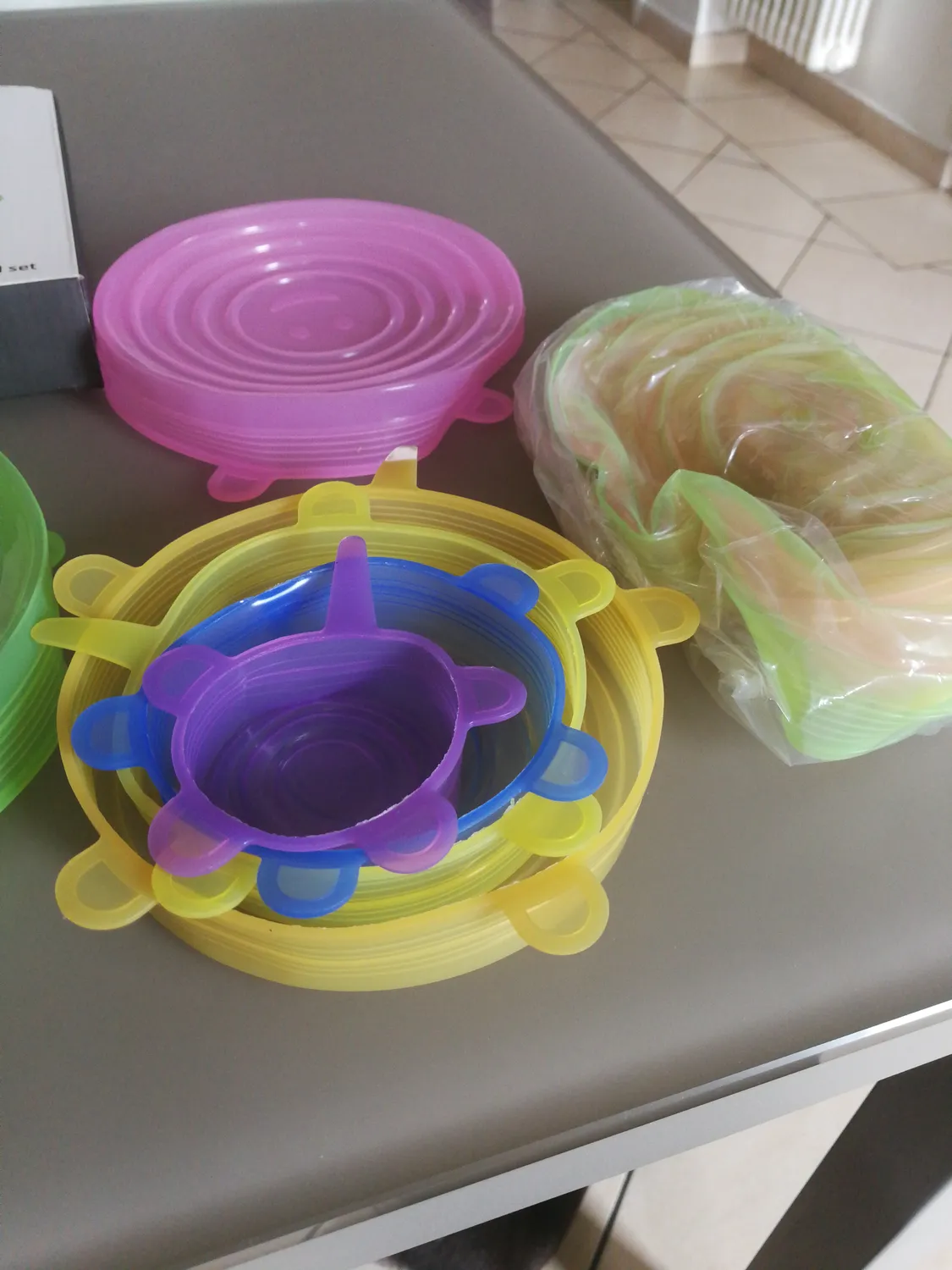 Beper C102COC101 couvercles silicone lot 12