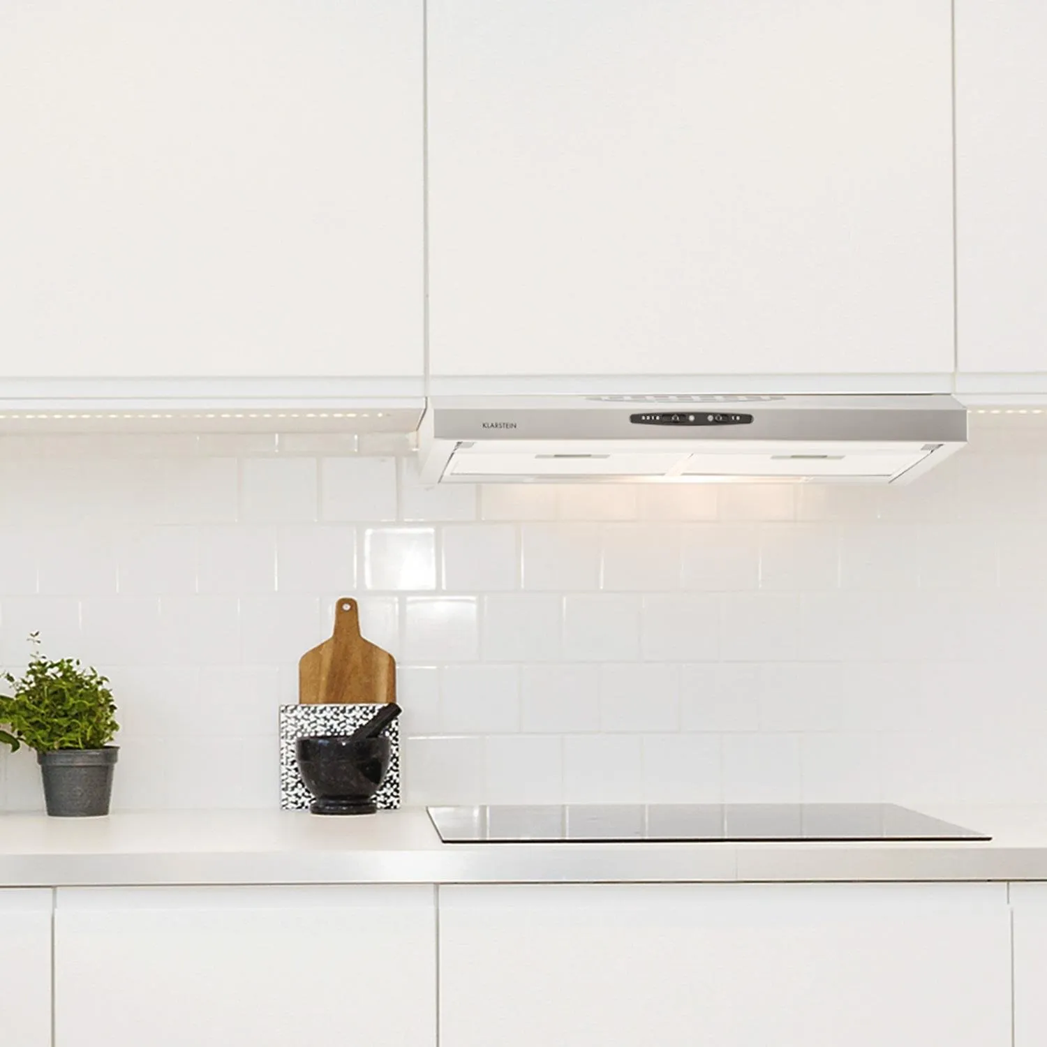 Klarstein UW60SF hotte aspirante 60 cm inox 170 m3/h