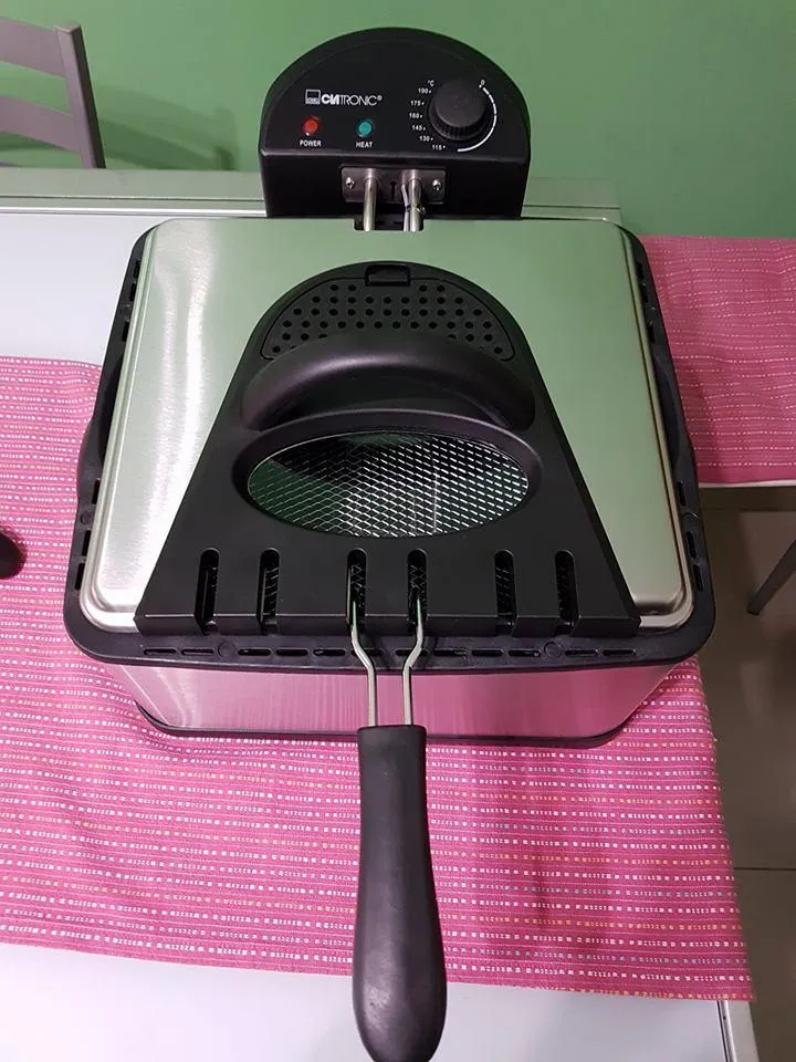 Clatronic FR 3195 friteuse inox 4 L 2000 W