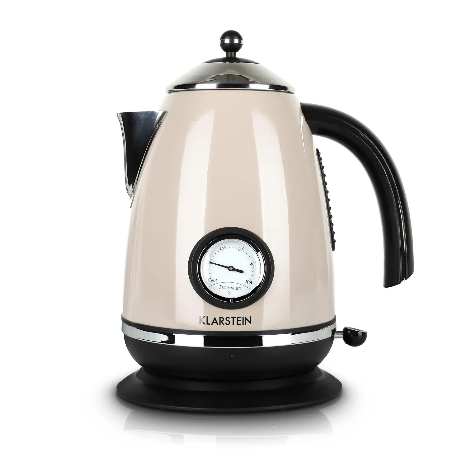 Klarstein Aquavita Chalet bouilloire 1,7 L champagne 2200W