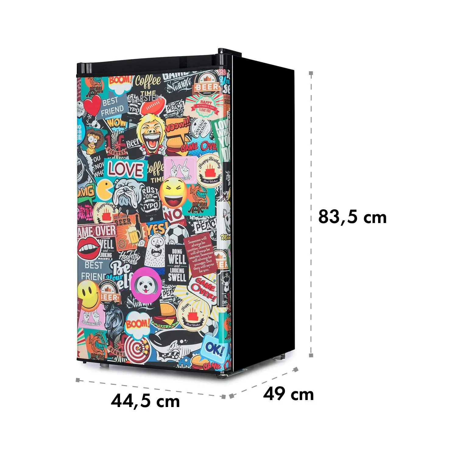Klarstein Cool Vibe réfrigérateur 90 L noir BD 42 dB