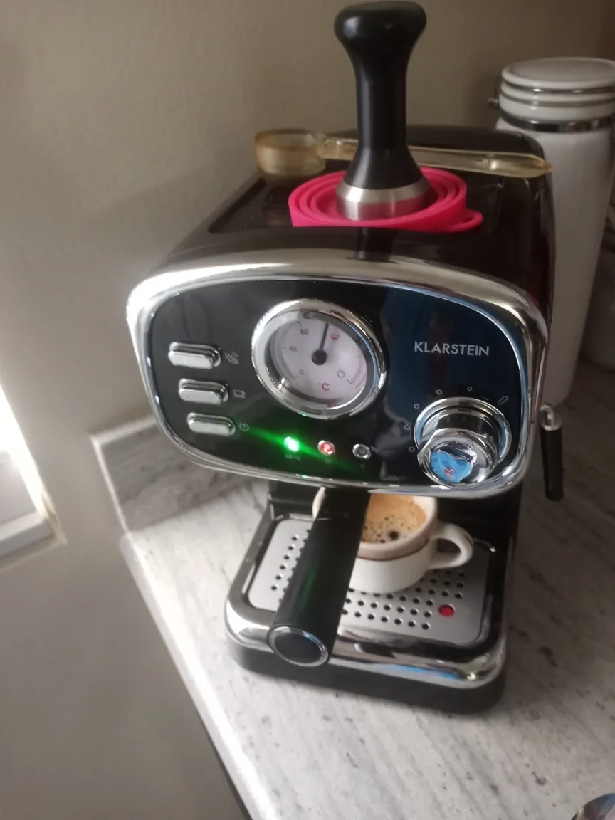 Klarstein Espressionata Gusto machine expresso 15 bars noire