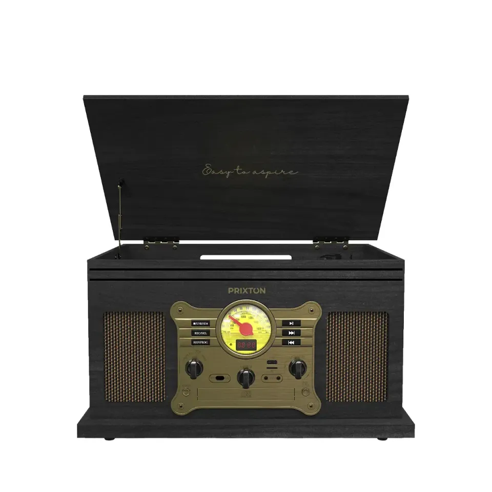 Prixton Century platine vinyle tout-en-un Bluetooth USB