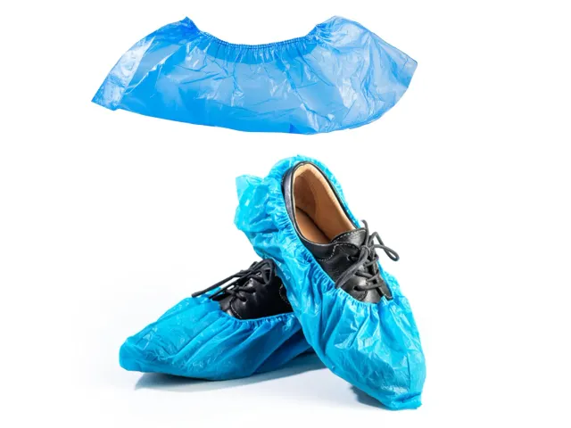 Beper C206UTI006 couvre-chaussures jetables bleus x100
