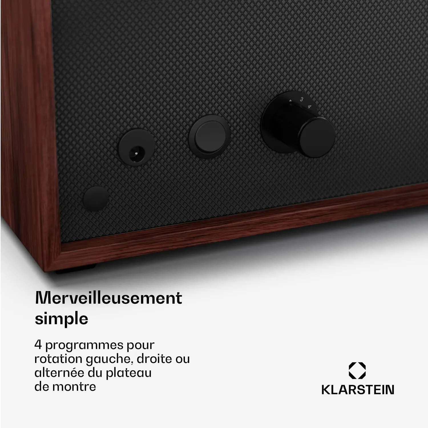 Klarstein remontoir montre automatique noir 1 montre