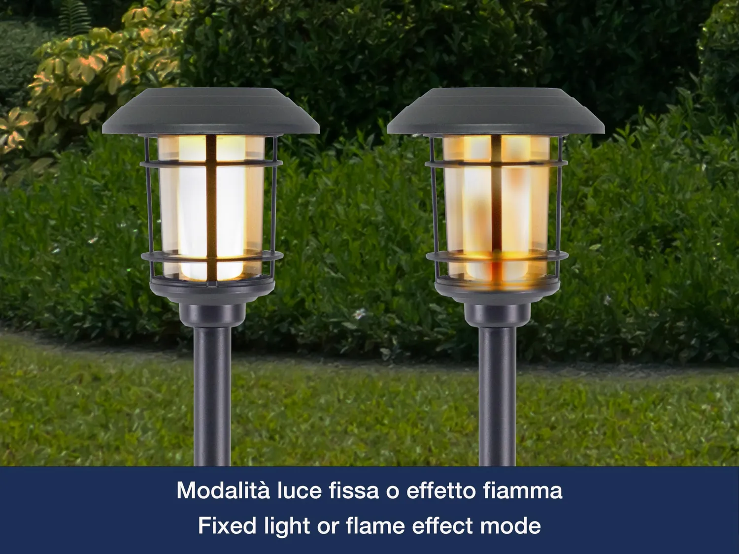 Beper P207ILO100 lampe solaire effet flamme IP44