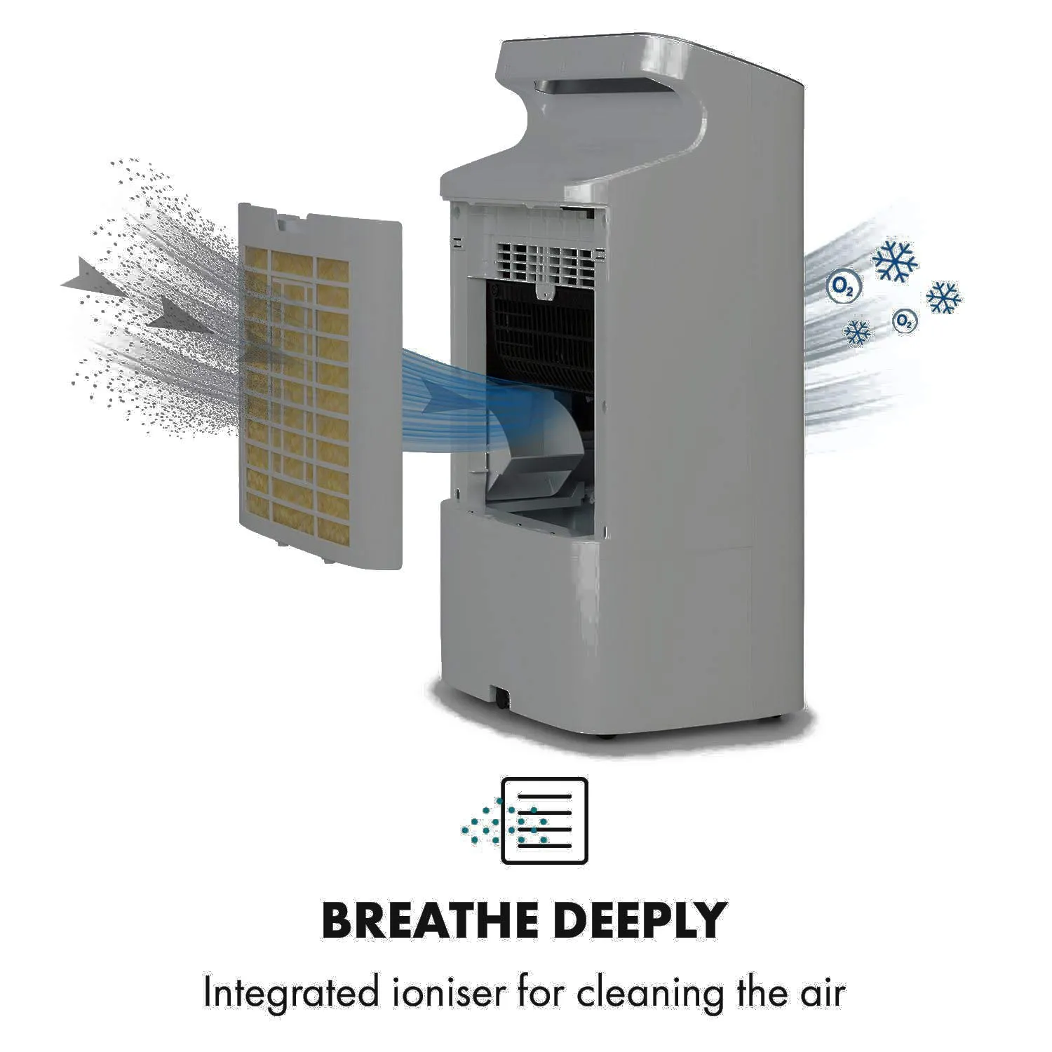 Klarstein Coldplayer rafraîchisseur air 10L blanc