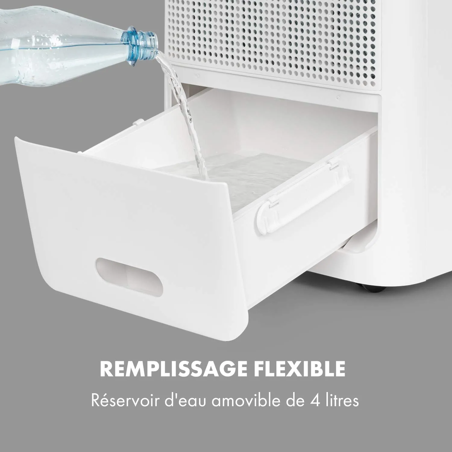Klarstein Rafraîchisseur d'Air 4 en 1 105 W 4 L Ioniseur