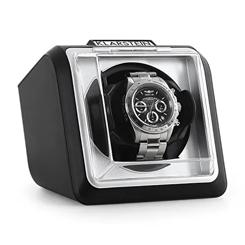 Klarstein 8PT1SR remontoir 1 montre noir automatique