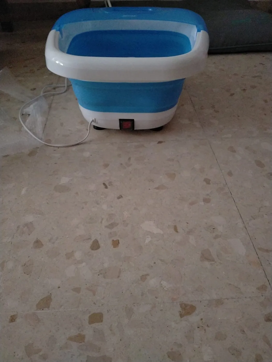 MPM MMS-04 bain de pieds hydromassant pliable 90 W