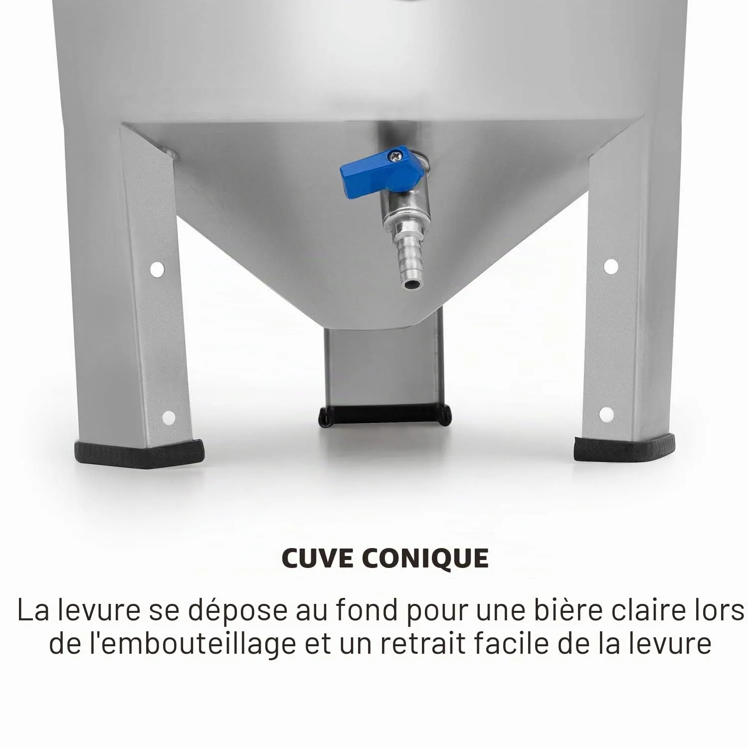 Klarstein Gärkeller cuve de fermentation 30 L inox