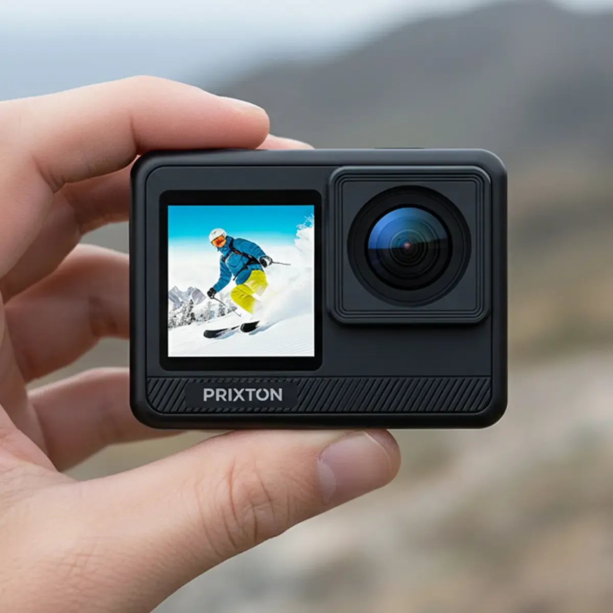 Prixton DV830 caméra sport 5K double écran 50 MP