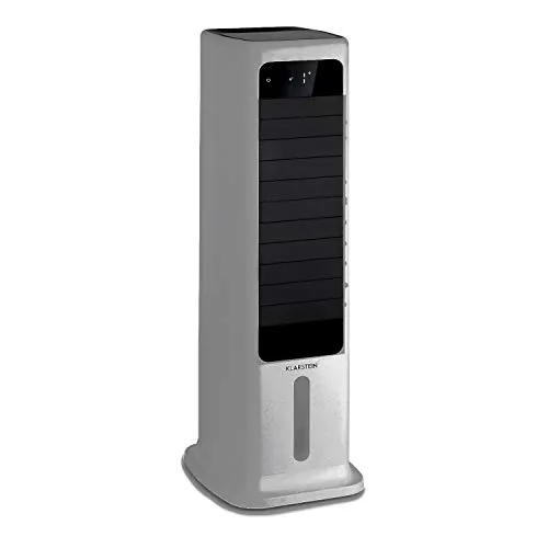 Klarstein Skytower 360° rafraîchisseur d'air gris WiFi 450m³/h