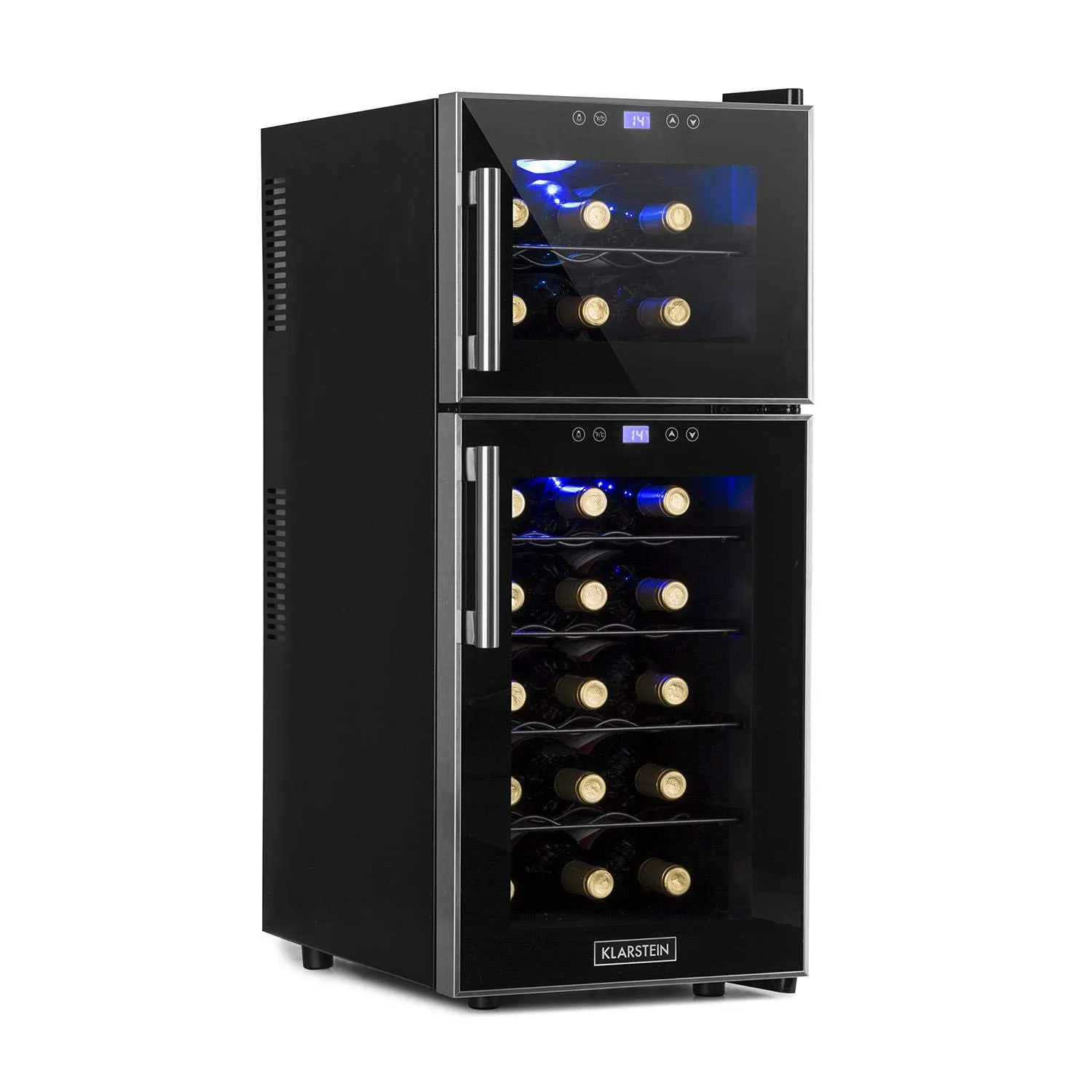 Klarstein Reserva 21 cave à vin 2 zones 21 bouteilles