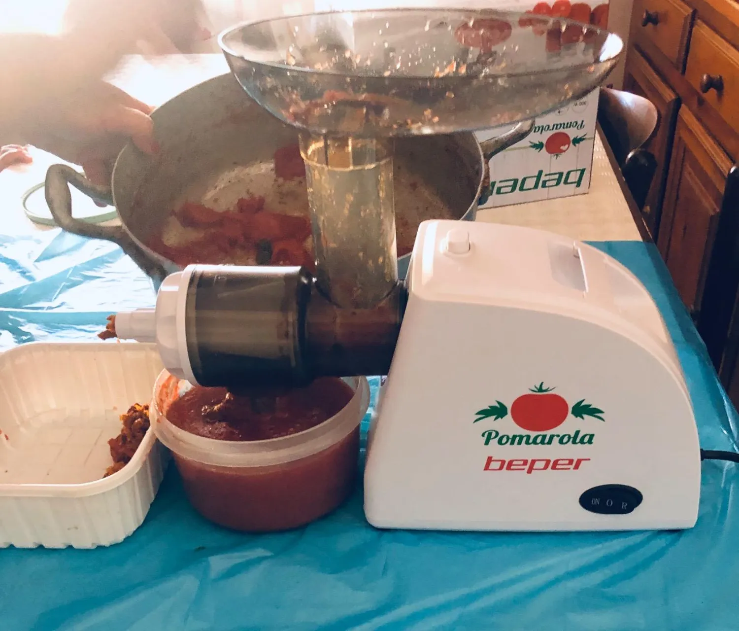 Beper BP.720 presse tomates électrique 300W réversible