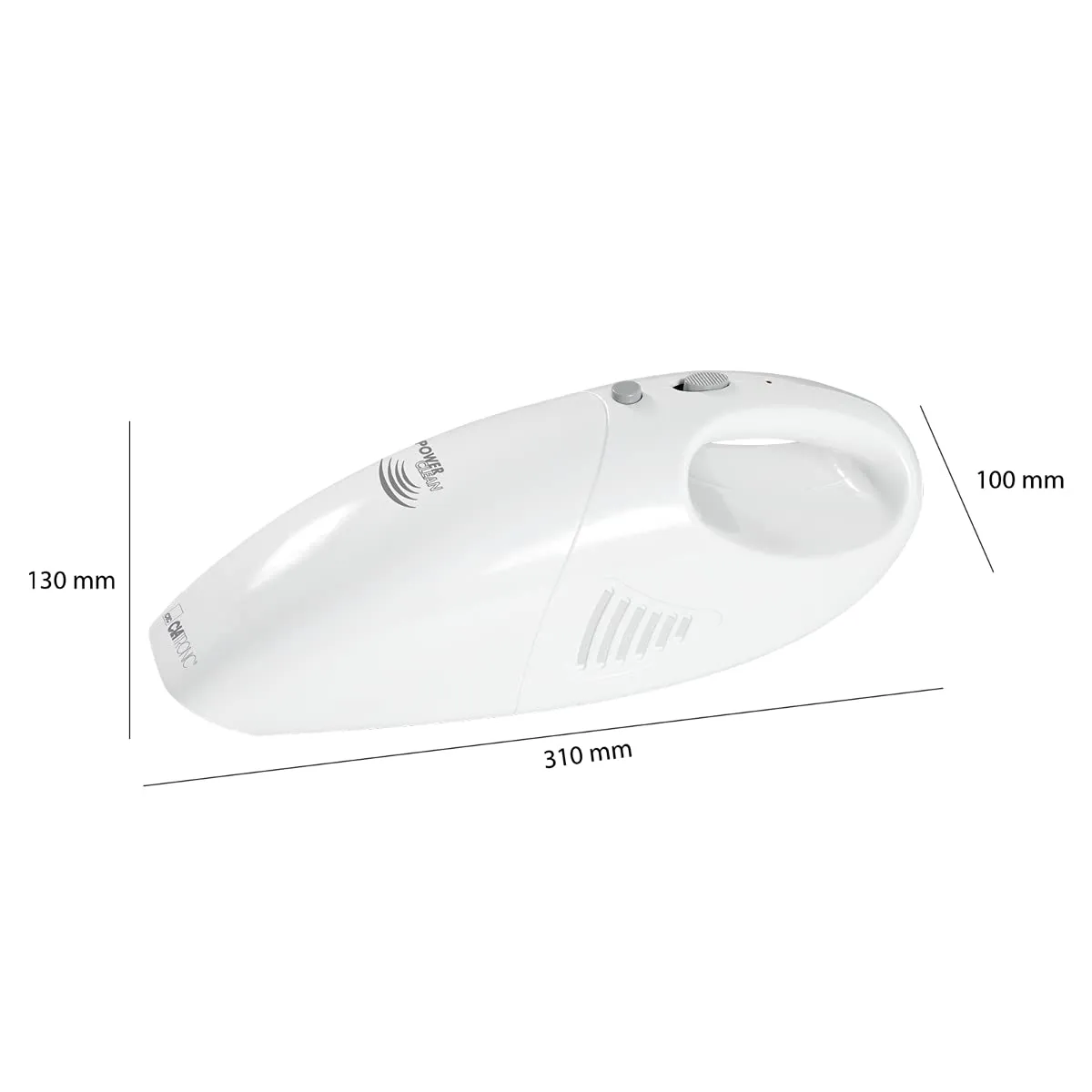Clatronic AKS 827 aspirateur à main blanc rechargeable 15W