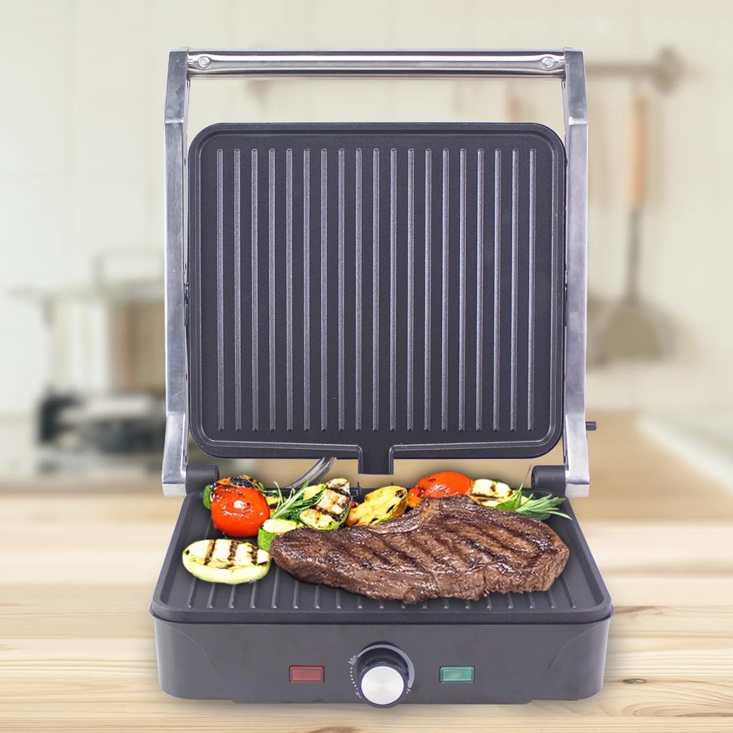 Beper P101TOS503 Grand Grill électrique 3en1 2000W