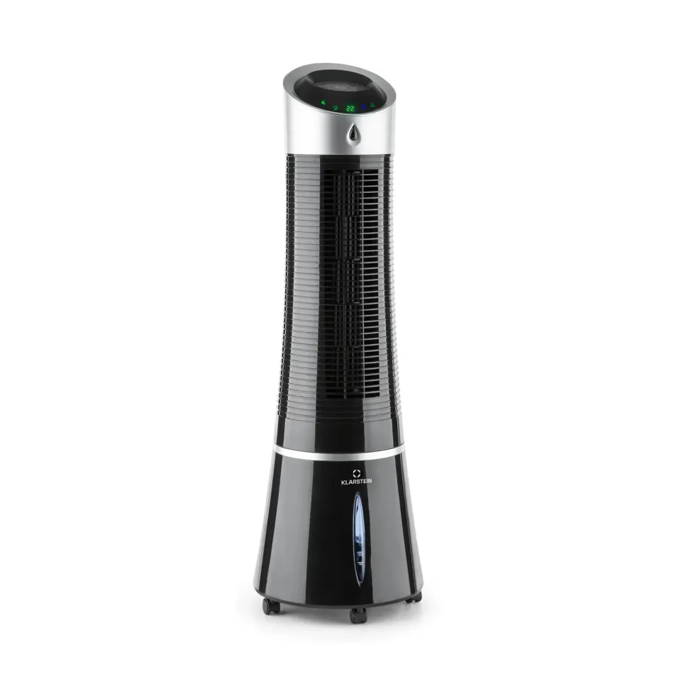 Klarstein rafraîchisseur d’air 5 en 1 ioniseur 6 L 45 W