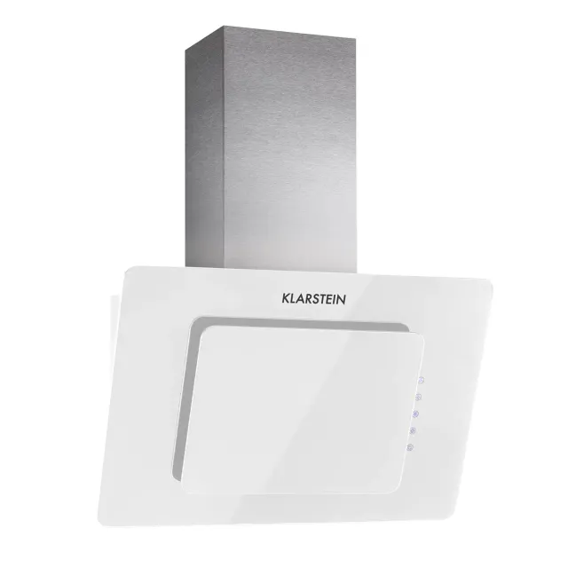 Klarstein Lorea hotte aspirante blanche 60 cm 280 m³/h