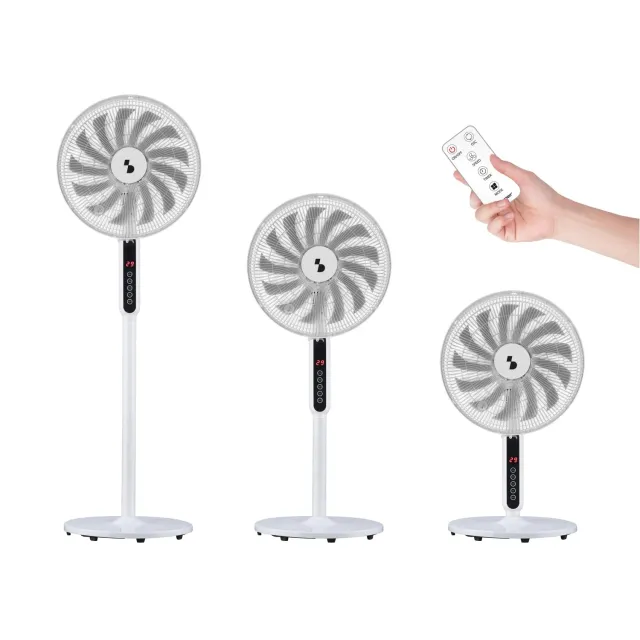 Beper P206VEN154 ventilateur sur pied 41 cm télécommande