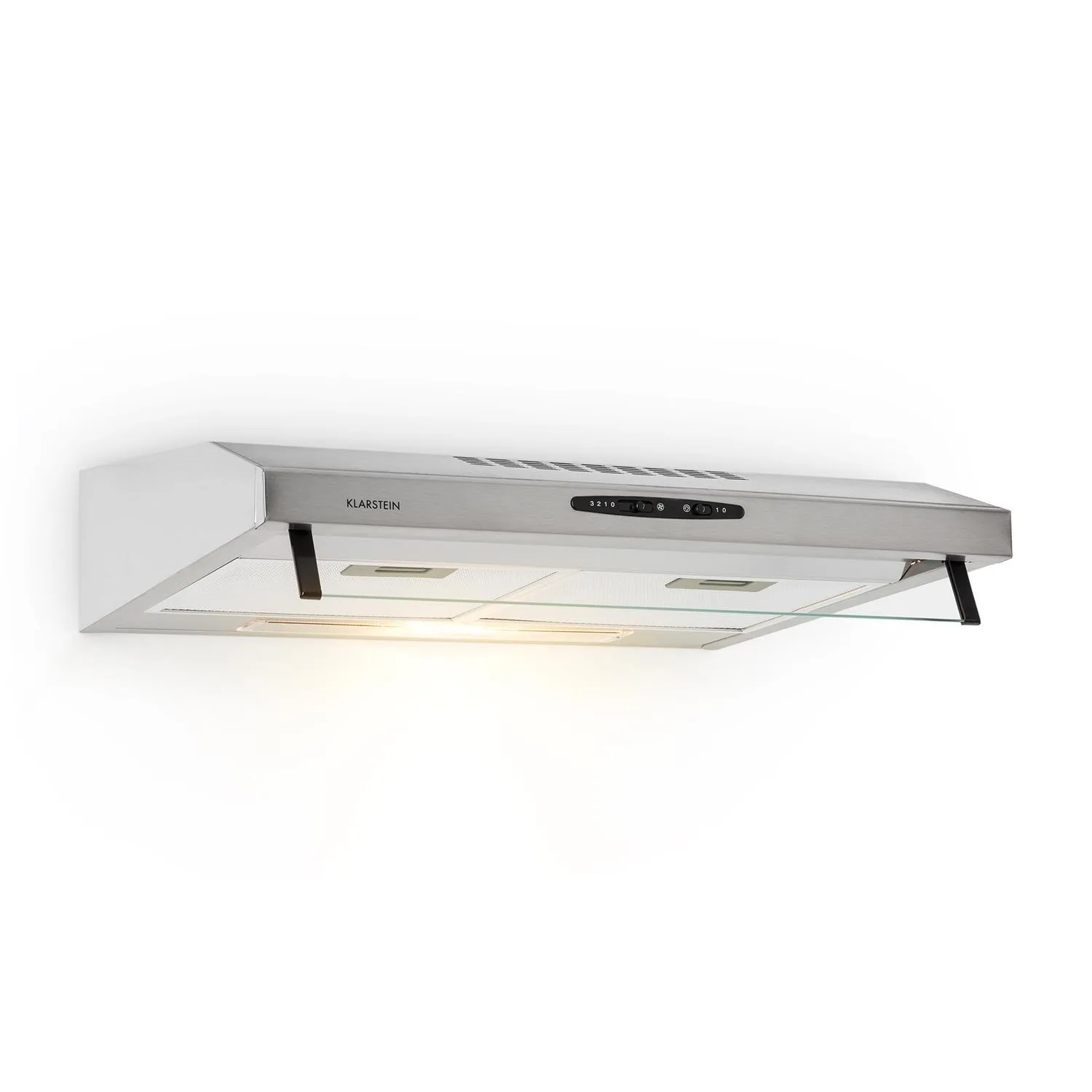 Klarstein UW60SF hotte aspirante 60 cm inox 170 m3/h