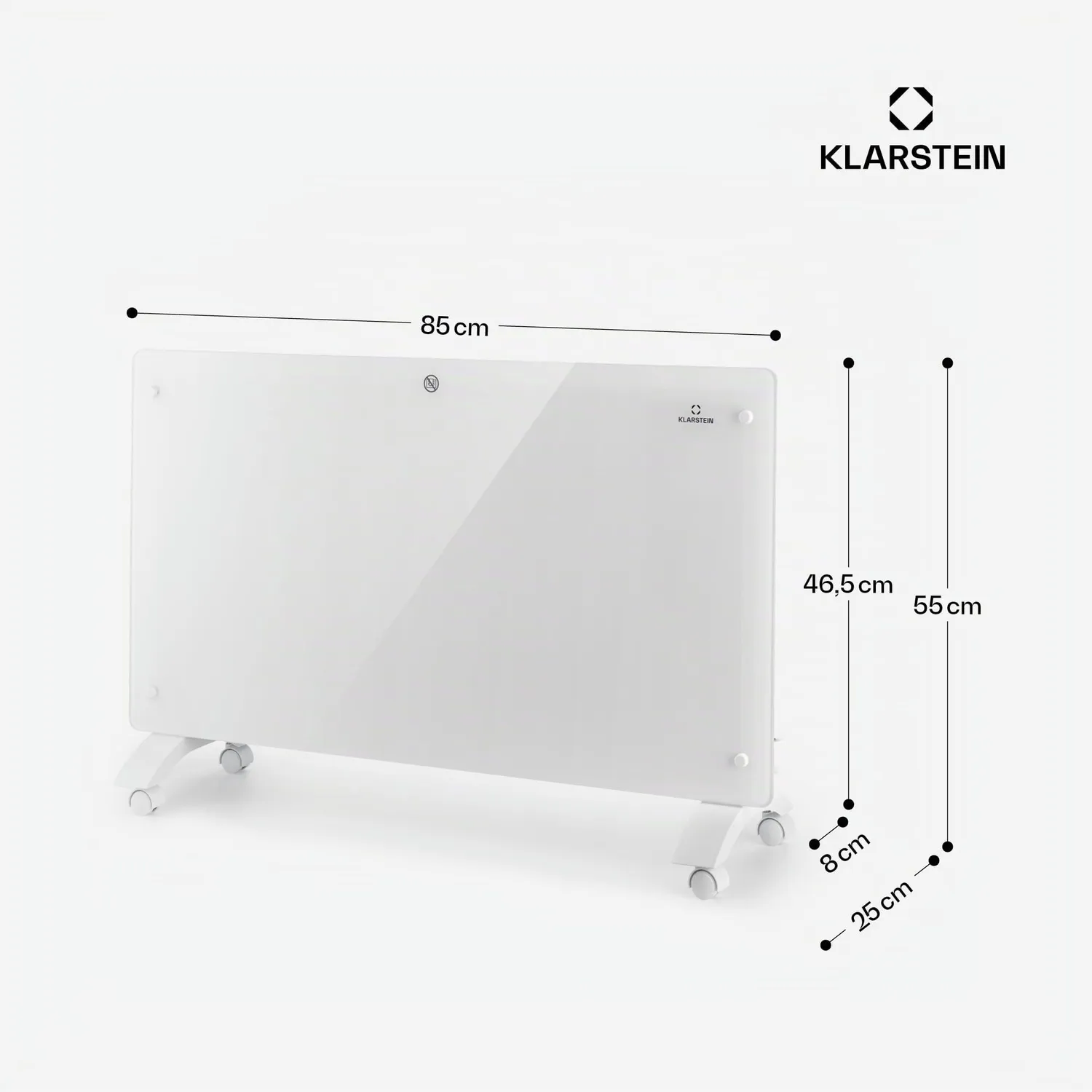 Klarstein 2500W Smart radiateur électrique connecté