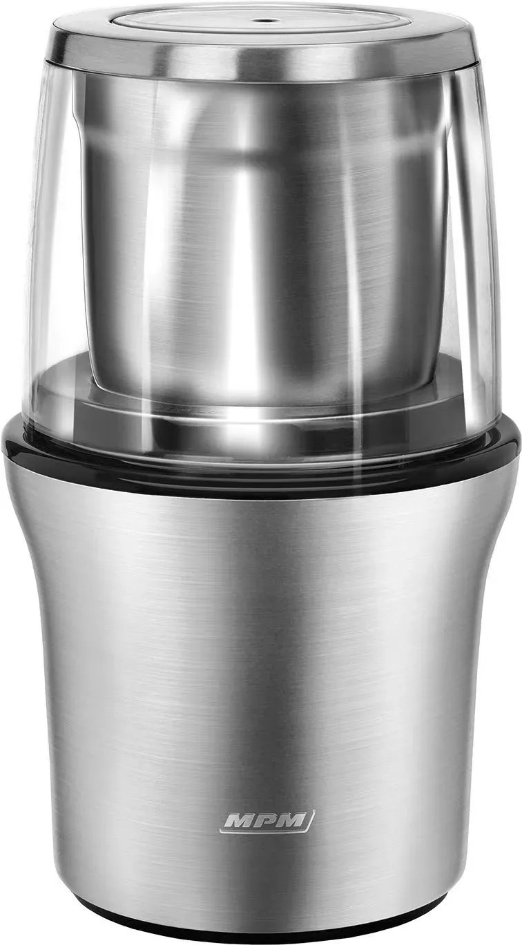 MPM MMK-06M moulin à café électrique 2 x 70 g inox