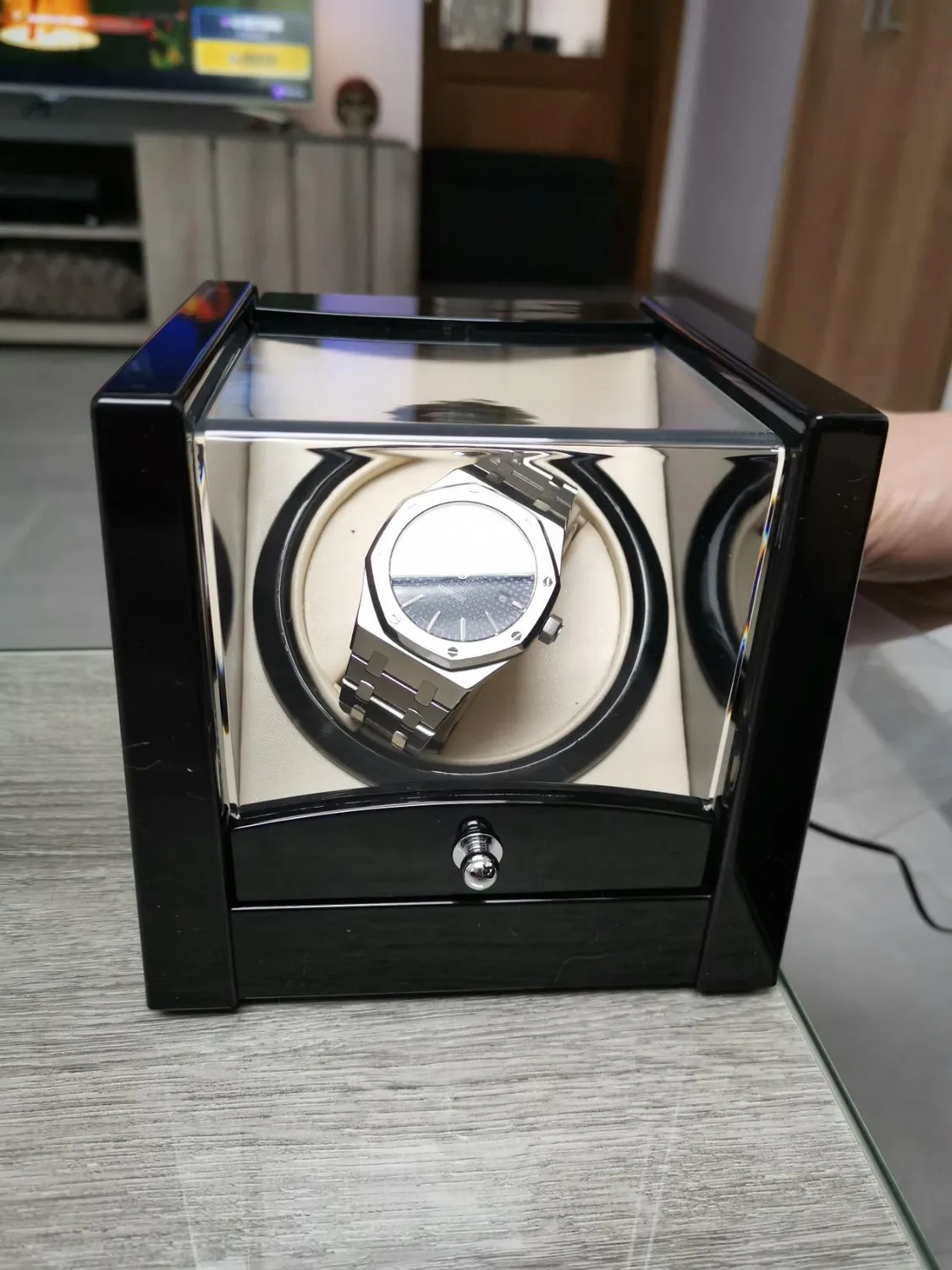 Klarstein Senna 8PT1S remontoir montre automatique noir