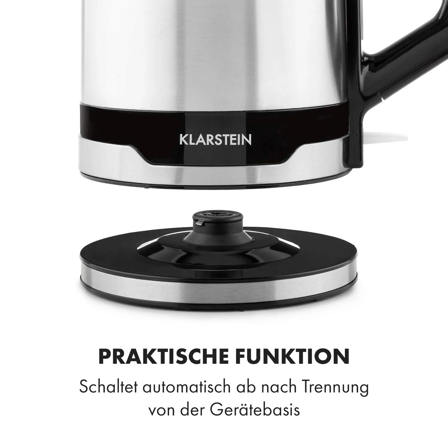Klarstein Arabica bouilloire 1,7 L inox 2200 W