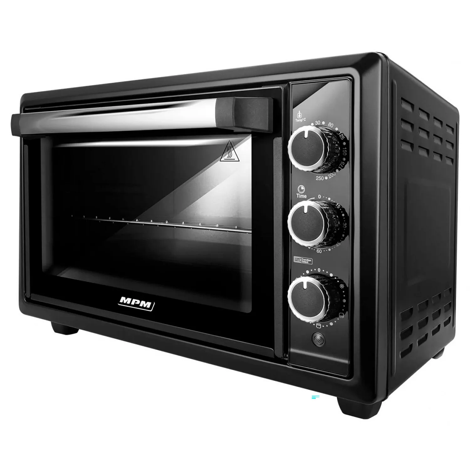 MPM MPE-28/T mini four 28 L noir chaleur tournante