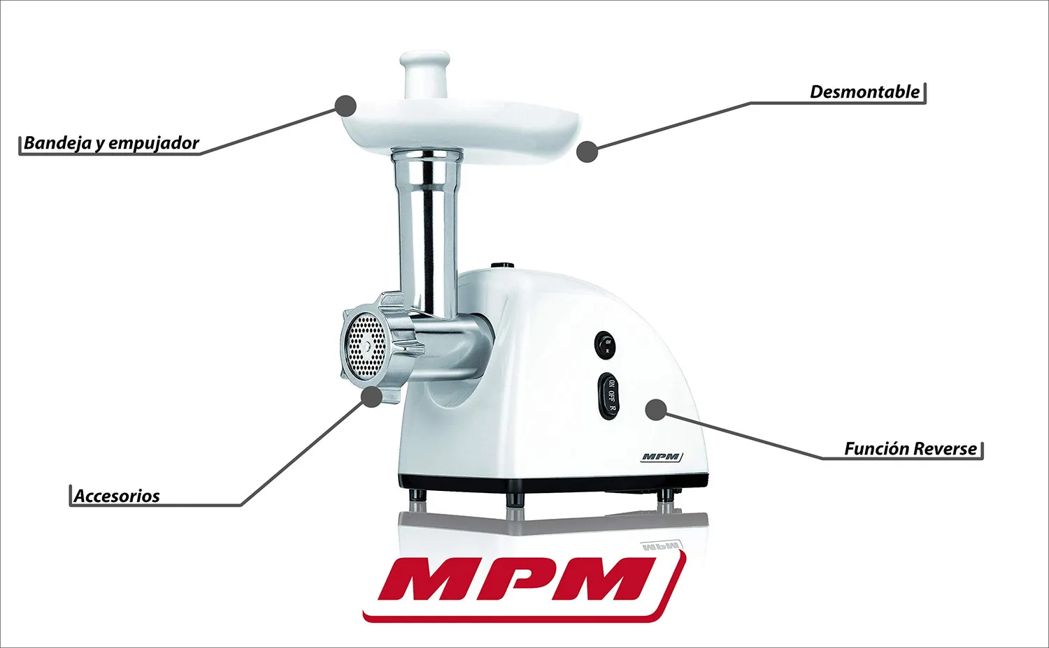 MPM MMM-05 hachoir à viande électrique 720 W